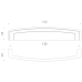 Мебельная ручка RS402EAB.4/128 фото 1