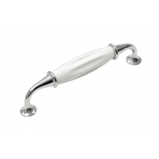 Мебельная ручка TRINITY RS110CP.4/128/W