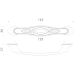 Мебельная ручка RS407EAB.4/128 фото 1