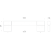 Мебельная ручка RR004ST.5/160 фото 1