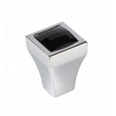  Мебельная ручка CRYSTAL RC425CP/CrBl.4