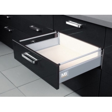 Модерн Бокс L-550 средний, серый (1рейлинг)