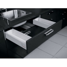 Модерн Бокс Выдвижной ящик под мойку с полным выемом L-500, серый