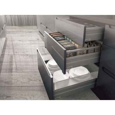  Ящик Alphabox LOCK FIX, с доводчиком, 350 мм серый