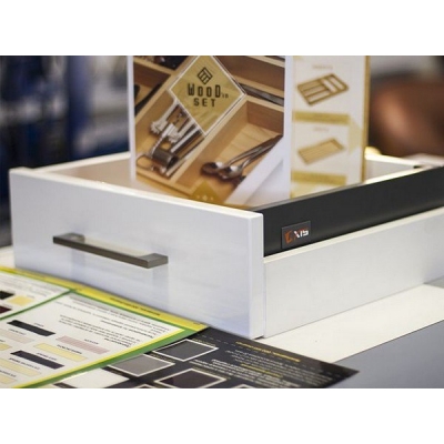  Аксис Бокс L-500мм низкий, графит