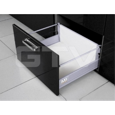 Модерн Бокс L-250 высокий, серый (1рейлинг)