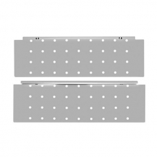 Перфорированный бок для Модерн Бокса, серый L-500мм высокий