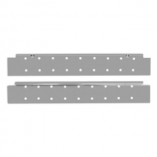 Перфорированный бок для Модерн Бокса, серый L-500мм средний