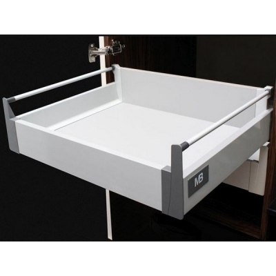  Модерн Бокс push to open L-450 высокий, серый (1рейлинг)