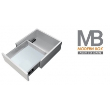 Модерн Бокс push to open L-450 низкий, серый
