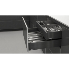 Ящик Smartflow LOCK FIX, с доводчиком, H58, 500 мм антрацит