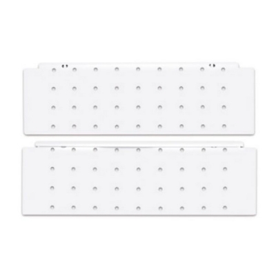  Перфорированный бок для Модерн Бокса, белый L-500мм высокий