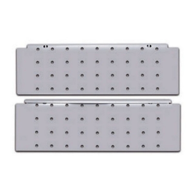  Перфорированный бок для Модерн Бокса, серый L-450мм высокий