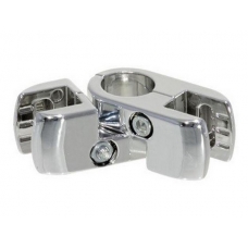 Соединитель трубы и двух панелей подвижный угловой, с пластиковыми прокладками CS262