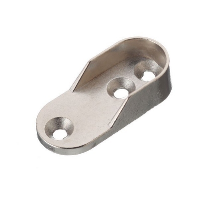  Держатель для овальной трубы 30х15 усиленный