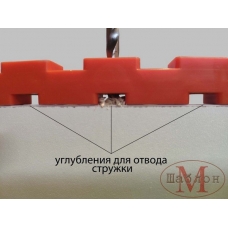 Кондуктор мебельный КМ16-1(8) для сверления отверстий Ø5мм,Ø8мм по системе 32