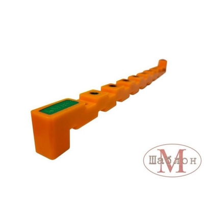  Кондуктор мебельный КМ16-2(8) для сверления отверстий Ø5мм,Ø8мм по системе 32