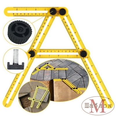  Линейка-шаблон для измерения углов ШЛ-1