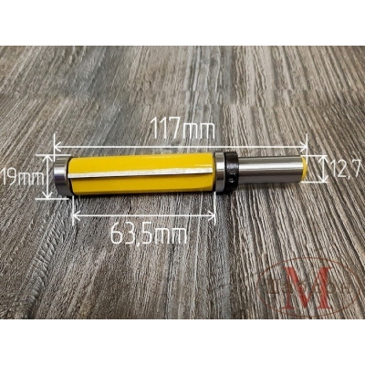  Обгонная фреза с двумя подшипниками (верхним и нижним)