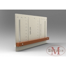 Шаблон металлический для ручек: кнопка, 64/96/128/160, ШМ-2М